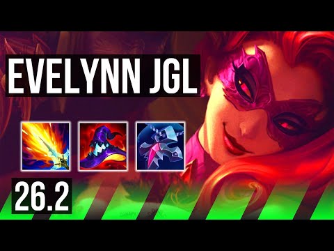 EVELYNN vs WARWICK (JGL) | 42K damage | EUW Diamond | 26.2
