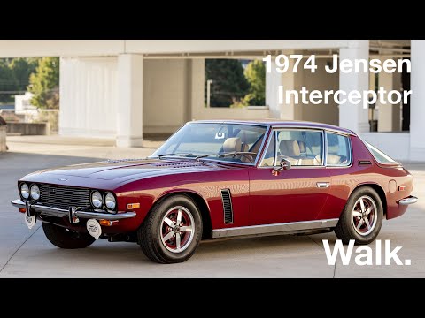 Walk 1974 Jensen Interceptor Mark III ~ Silver Arrow Cars Ltd
