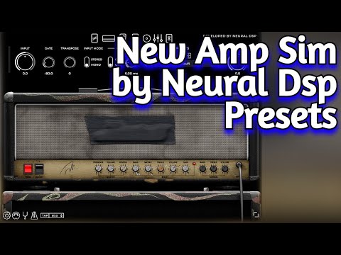 New Amp Sim by Neural Dsp - Archetype Tom Morello - Factory Presets Playthrough - Free Trial