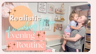 REALISTIC EVENING ROUTINE OF A FULL TIME WORKING MOM OF 3 | Pieces of Jayde
