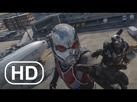 Homem Formiga Torna-se Gigante | Capitão América: Guerra Civil (2016) | Clipe do Filme HD