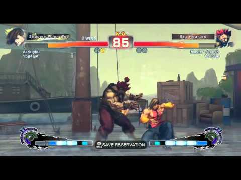 SSF4 AE: darktyku (Yang) VS Master Yeaosh (Akuma) - Endless Battle