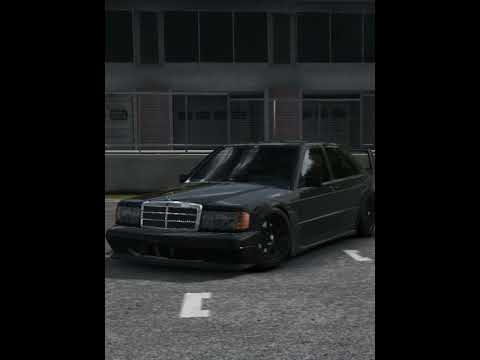 MERCEDES-BENZ 190E 2.5-16 EVOLUTION II #realracing3 #germancars #Berlin #Mercedes #190E #edit