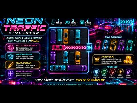 Neon Traffic Simulator video thumbnail