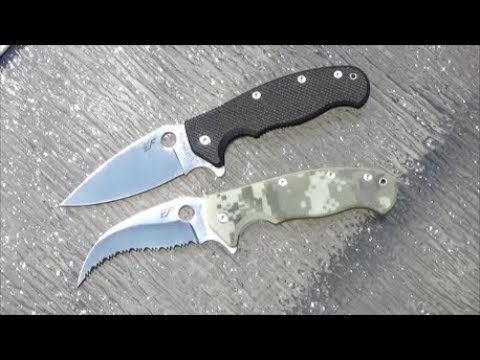 Weird Flipper Knives I Found on Amazon, Eafengrow Video
