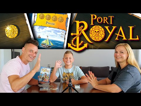 Port Royal társasjáték  Royal sajttal?! És hogy hívják a sárga hajót? - Nézz fel!