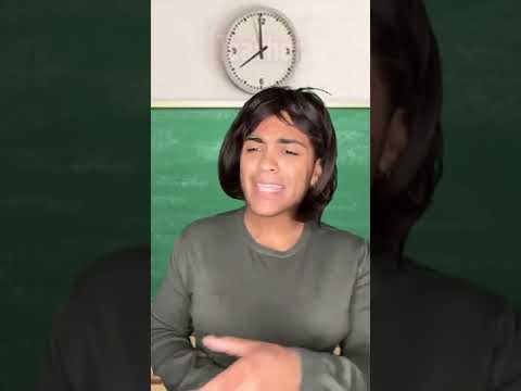 SAYING A BAD WORD IN CLASS😳😭😂 #shorts #viral