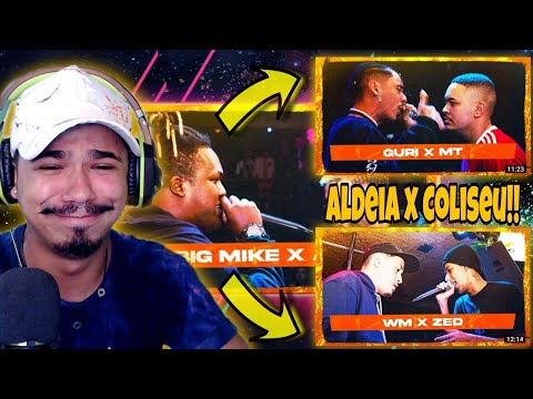 REACT WM X ZED | BIG MIKE X ALE | GURI X MT |  PRIMEIRA FASE | 284ª BDA | DESAFIO | ALDEIA X COLISEU