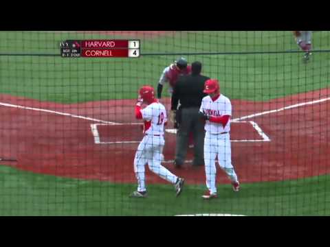 Highlights: Cornell Baseball vs. Harvard - 4/2/16