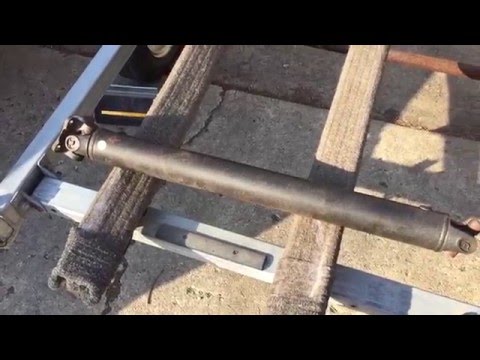 1999 Mercedes Benz ML320 ML 320 Center Support Carrier Bearing Tutorial Fix Repair Video #1