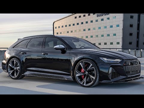 2021 AUDI RS6 AVANT WITH MAXTON DESIGN BODYKIT & BLACKED OUT - EVEN BEASTIER!