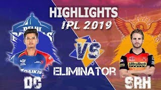 IPL 2019 Full Highlights "DC vs SRH" Full Match Highlights Today