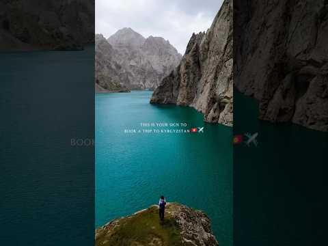 Kyrgyzstan 🇰🇬 A country that leaves all nature lovers in awe 🏔️✨ #kyrgyzstan #uniquedestinations