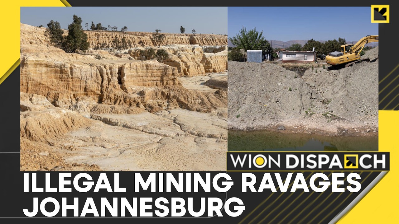 Johannesburg Illegal Mining Threatens Public Infrastructure | WION Dispatch