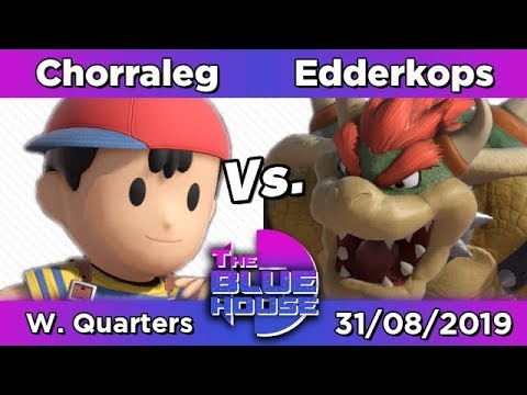 [The Blue House #1] Edderkops (Bowser) Vs. Chorraleg (Ness) - Winners Quarter Finals