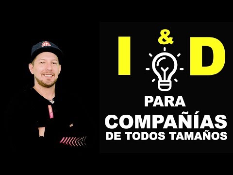 ¿Cómo incorporar investigación y desarrollo para individuos pequeñas o grandes empresas