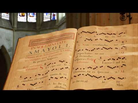 Tambourin sur l'orgue Clicquot de Souvigny, d'après Te probant - Antiphonaire de 1779 - JL Perrot