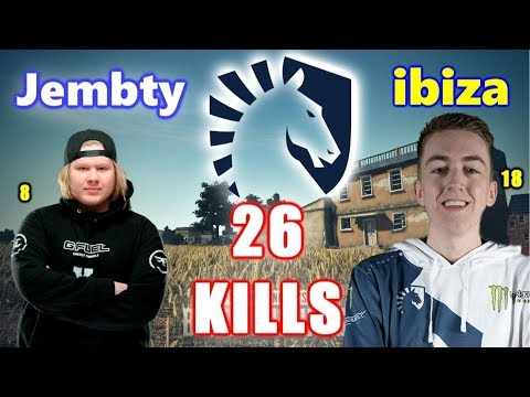 PUBG - Team Liquid ibiza & Jembty - 26 KILLS #DUO