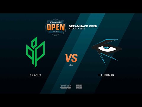 Sprout vs Illuminar - DH Open Atlatna 2019 - bo1 - de_train [MintGod & LINAZAVR]