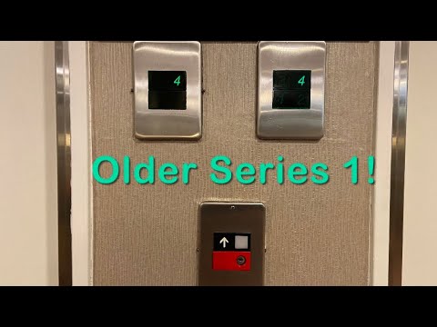 Cool Older Series 1 Hydraulic Elevators | Hampton Inn | Naperville, IL