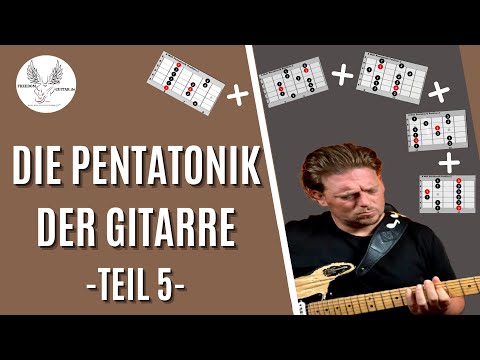 Die Pentatonik der Gitarre: ''A-Moll Pentatonik - 5.Position'' | Einfache Übung