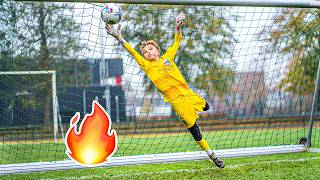 10 Year Old Goalkeeper On Fire 🔥
