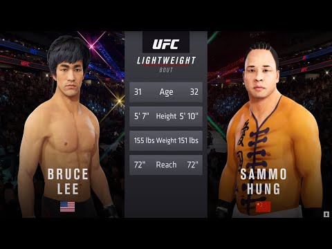 UFC 4 | Bruce Lee vs. Sammo Hung (EA Sports UFC 4)