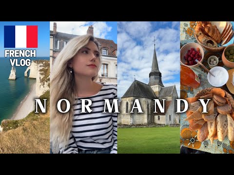My Normandy Adventure 🇫🇷 | French Vlog with Subtitles – Rouen, Étretat & Flaubert
