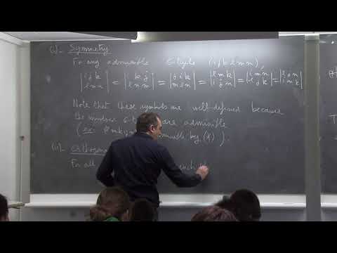 NCCR SwissMAP - Introduction to quantum topology 1