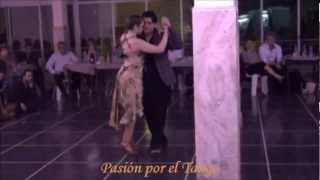ARIADNA NAVEIRA y FERNANDO SANCHEZ bailando el  Vals VOLVIO LA PRINCESITA en FLOREAL MILONGA