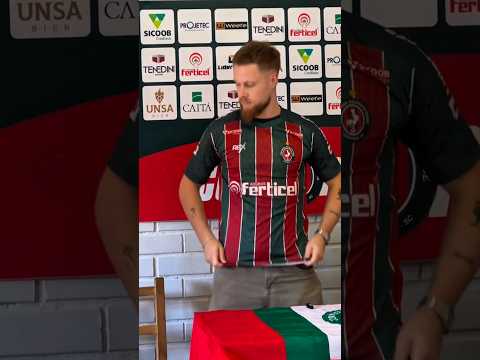 Um sueco vai jogar o Campeonato Catarinense #futebol #concordia #campeonatocatarinense