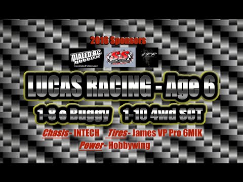 Lucas Racing Age 6   1st Win 4 WD Short Course A Main