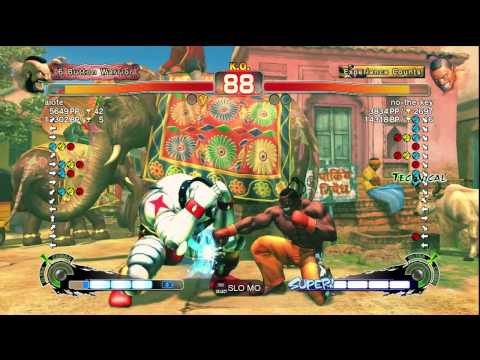 SSF4 AE Ver. 2012: aiote [Zangief] vs. no-the-key [Dee Jay] - PSN Ranked Match