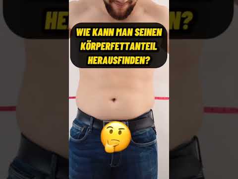 Find out your body fat percentage yourself - here's how it works! #shorts