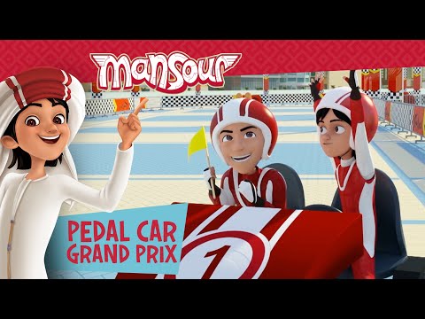 Pedal Car Grand Prix 🏎️🏁 | Full Episode | The Adventures of Mansour ✨