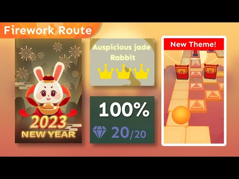 Rolling Sky - Auspicious Jade Rabbit (New Version Firework Route!)