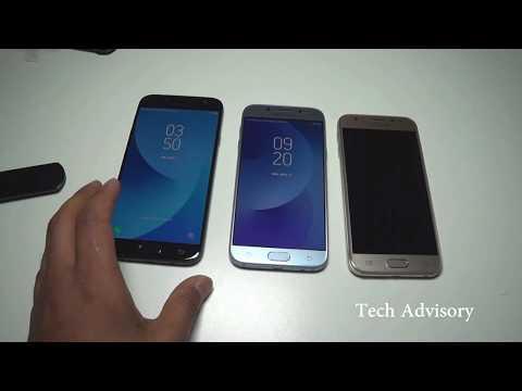Galaxy J7 Pro vs J5 Pro vs J3 Pro Size Comparison | Tech Advisory
