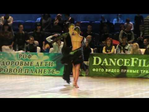 WDSF Youth Latin final jive Alexey Kapusta - Taisia Kuzina