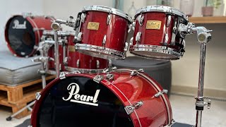Video thumbnail for Sound Check PEARL Masters Mahogany Classic by Marcelo Ichimura Veloso