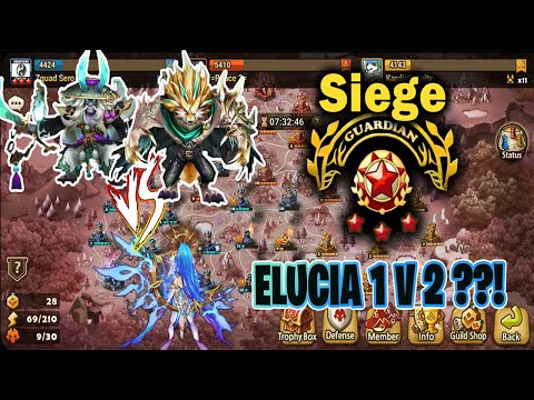 G3 SIEGE - =Peace 3= VS KardiaK Unity VS Zquad Sero (Summoners War)