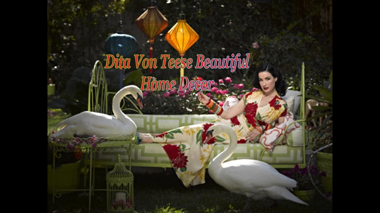 Dita Von Teese Beautiful Home Decor.