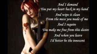 I Want My Innocence Back - Emilie Autumn (with lyrics)