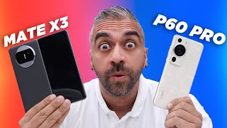 SLIMMEST Foldable Phone: Huawei Mate X3 &amp; Huawei P60 Pro - First Hands-On!