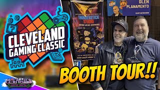 Glen's Retro Show Thunderstick Studios Booth Tour Cleveland Gaming Classic 2023
