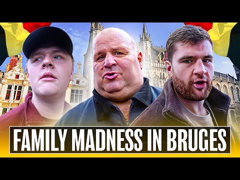 FISHER FAMILY ABROAD 🍻 - Big John and Family in Bruges! 🇧🇪