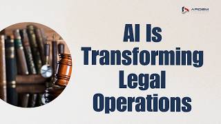 How AI & Automation Are Changing the Legal Industry | ARDEM Incorporated