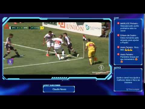 Botafogo SP x Botafogo pb ao vivo com imagem