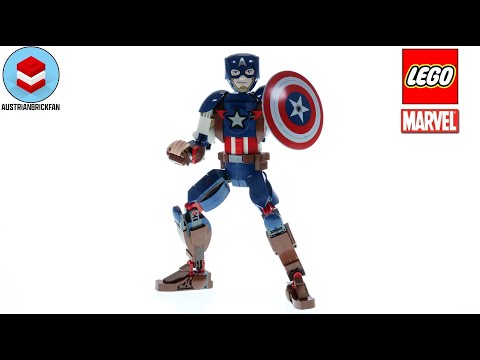 LEGO LEGO Marvel 76258 La Figurine de Captain America avec