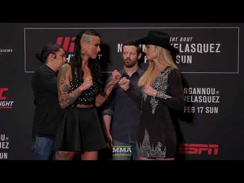 UFC Phoenix: Ashlee Evans-Smith vs. Andrea Lee Staredown - MMA Fighting