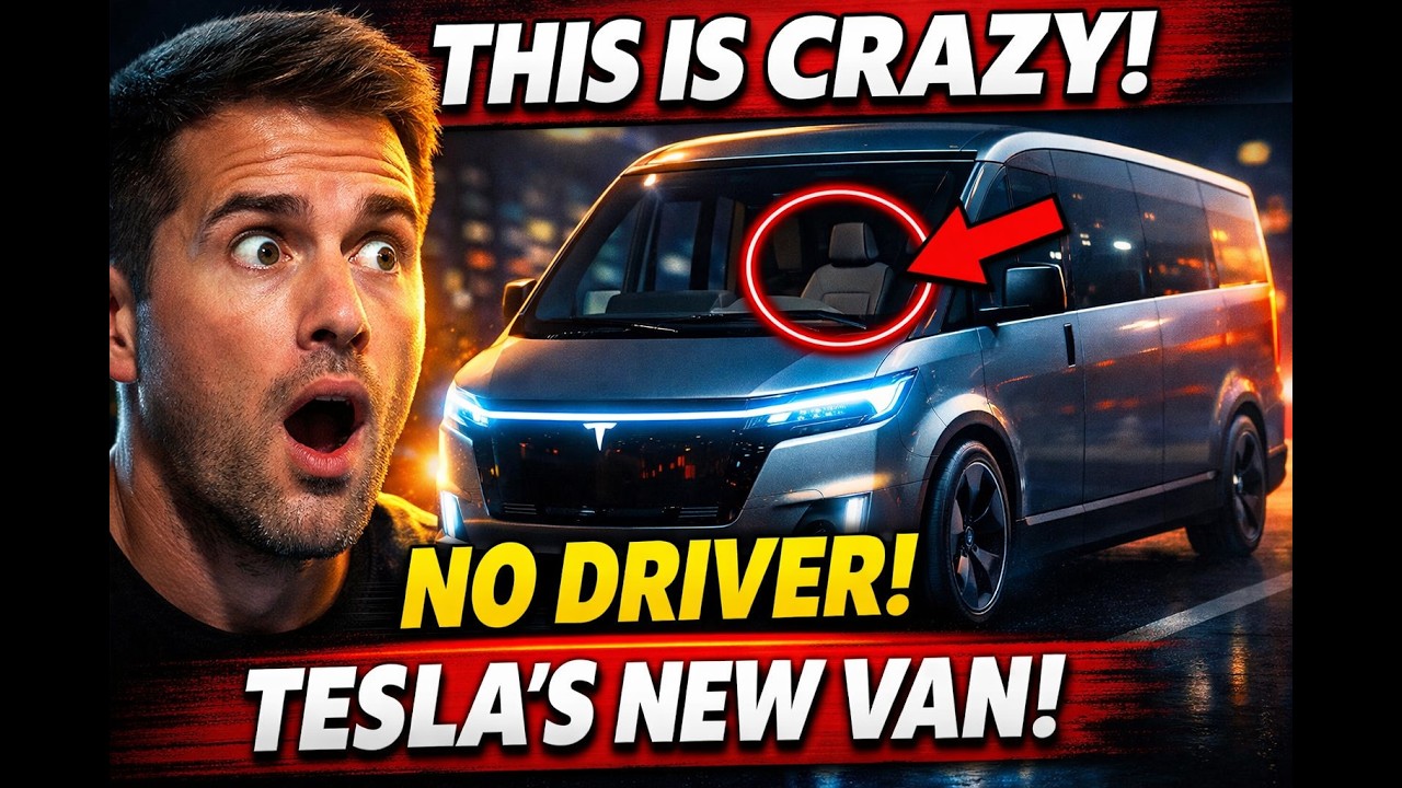 Tesla Robovan Explained: The Future of Delivery Is Here. No Driver, No Fuel